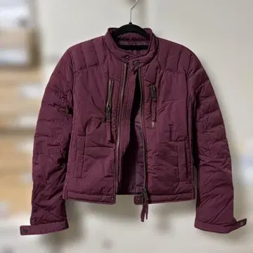 DSQUARED2 버건디 다운 자켓