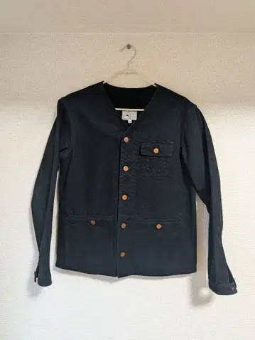 KNICKERBOCKER 블랙 노카라 커버올 M 사이즈