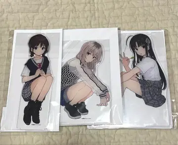 3장 걸즈밴드크라이 GiGO 빅 아크릴 스탠드 니나 모모카 스바루