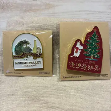 무민 밸리 파크 핀 배지 무민 밸리의 크리스마스 선조님 2025