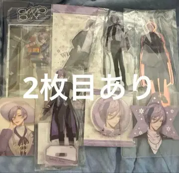 사카키네스 아크릴 스탠드 캔뱃지 폴라로이드 세트