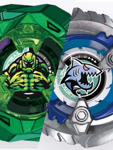 베이블레이드 x 골렘 락 M-85HN 샤크 길 5-60FB