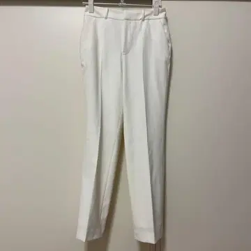 로트레아몽 화이트 슬랙스 사이즈 38