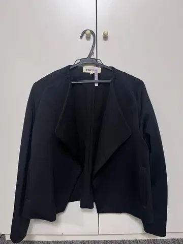 노카라 자켓 M 사이즈 블랙