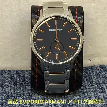 새상품급 EMPORIO ARMANI 레나토 아날로그 손목시계