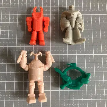 비로봇 카브탁 지우개 피규어 인형 메카닉 로봇 세트