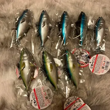 떨리는! 참치 피규어 키링 8개 세트