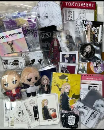 [이번 달까지만 판매] 도쿄 리벤저스 원화전 사노 만지로 굿즈 세트