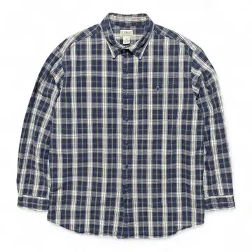 구제 의류 L.L.Bean 엘엘빈 아웃도어 플란넬 긴팔 플란넬 셔츠