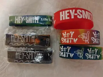 HEY-SMITH 헤이스미스 러버 밴드 라바 6개 세트