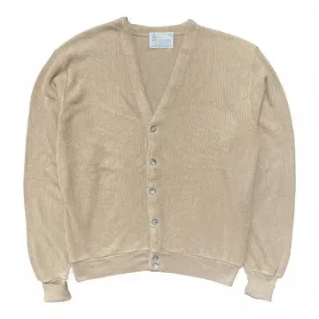 구제 의류 USA 런던 포그 아크릴 니트 가디건 베이지