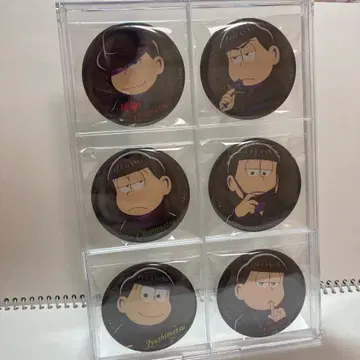 오소마츠 6쌍둥이 캔뱃지 6쌍둥이 세트