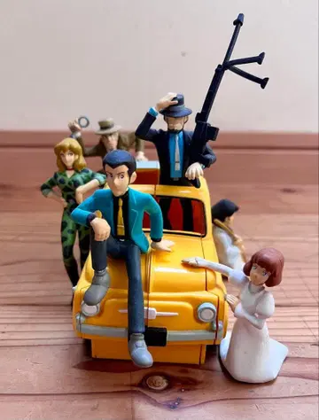 루팡 3세 카리오스트로의 성 피규어 세트 몽키 펀치 미야자키 하야오