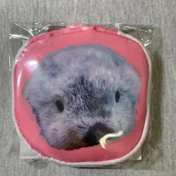 캡 복권 x 토바 수족관 수납 가능한 에코백 메이 웅크림