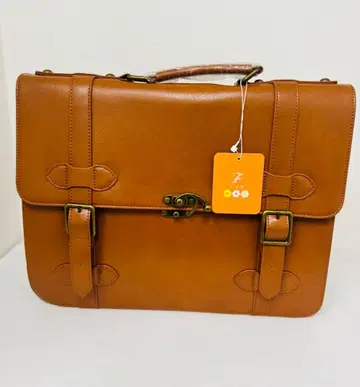 [미사용 새상품] Fi.n.t 핀트 3WAY 트렁크풍 사첼백 브라운