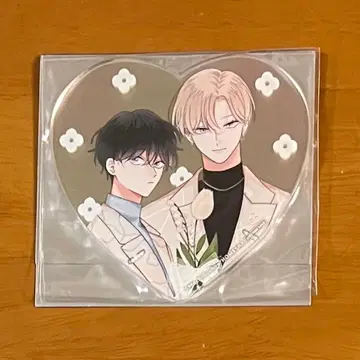 마치 콜라보 카페 드링크 유상 특전 아크릴 코스터 삐걱대는 키스 1