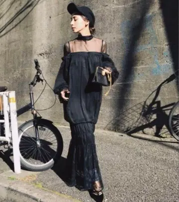 택 포함 새상품 AMERI VINTAGE 원피스 결혼식 포멀