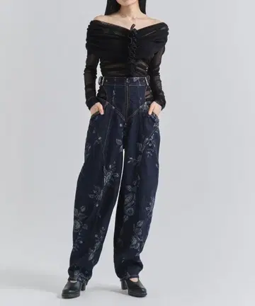 fetico ROSE DENIM HIGH-WEST JEANS 사이즈 2