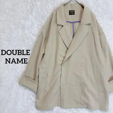 더블 네임 / 테일러드 자켓 더블 버튼 빅 사이즈 사용감 없음