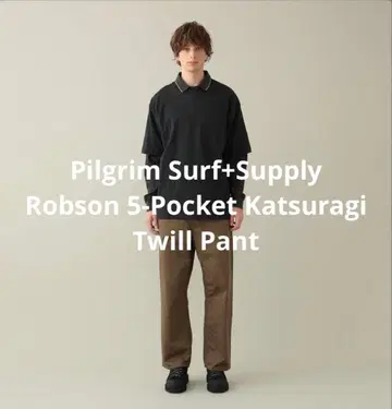 Pilgrim Surf+Supply 5-Pocket Twill Pants