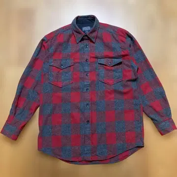 펜들턴 울 셔츠 블록 체크