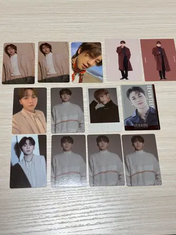 SEVENTEEN 트레이딩 카드, 엽서 등