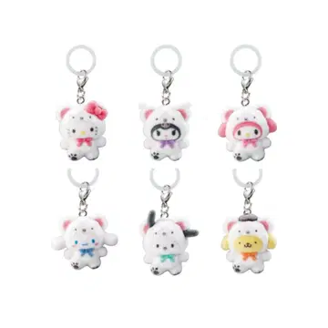 익명 배송 [ 산리오 ] 메지루시 액세서리 포근포근 스노우 컴플리트 세트