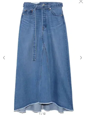 Mila Owen / 미라 오웬 리메이크풍 A라인 데님 스커트