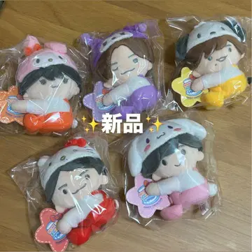 나니와단시 산리오 마스코트 5개 세트 새상품