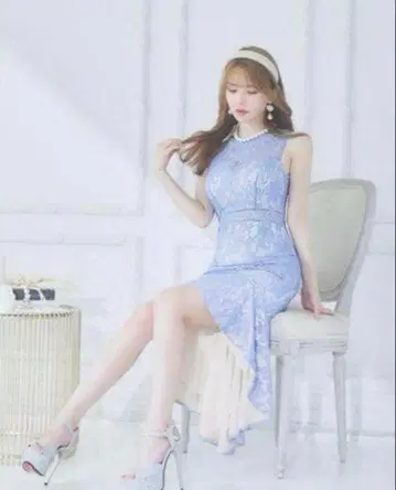 sugar 드레스 andy 라이트 블루