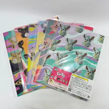 퍼비 다이토 복권 F상 클리어 파일 & 스티커 세트 컴프 세트