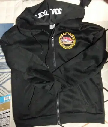 서울 트레인 블랙 집업 후드티 M