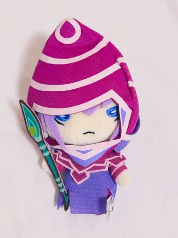 유희왕 니토탄 볼체인 부착 봉제 인형 블랙 매지션