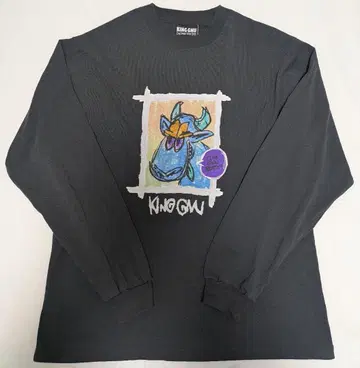 KingGnu GNU 롱티 블랙 M 사이즈