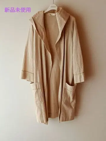 ma deshabille 헴프 가운 셔츠 원피스 MA 데샤비에