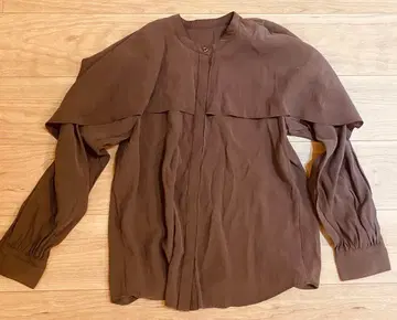 BEAUTY&YOUTH 브라운 긴팔 셔츠