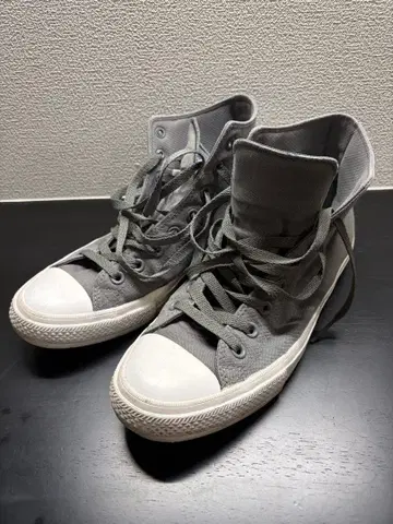 [ 해외 모델 ] CONVERSE ALL STAR 그레이 하이컷 스니커즈