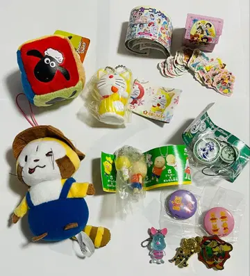 봉제 인형 등 묶음 판매 총 11점 인기 도라에몽, 디즈니, 숀더쉽 등