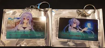 Summer Pockets RB 명언 아크릴 키링 소라카도 아오이 2종