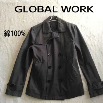 글로벌 워크 GLOBAL WORK 테일러드 자켓 블랙 계열