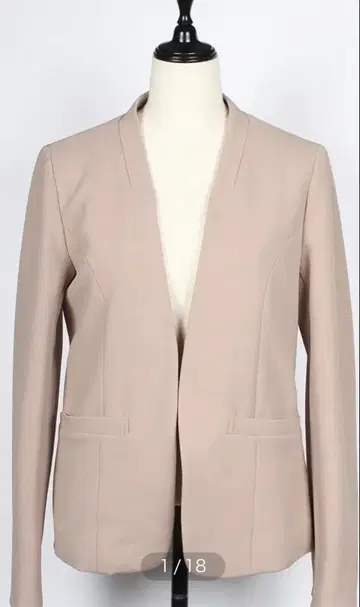 12Twelve Agenda 하이 스트레치 칼라리스 자켓 (베이지)