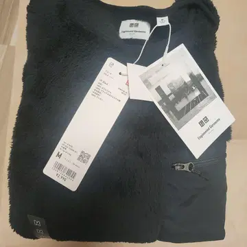 유니클로 UNIQLO 엔지니어드 가먼츠 플리스 풀오버 M 사이즈