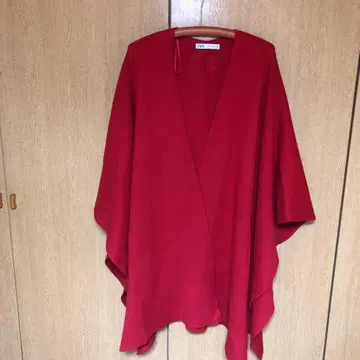 ZARA 레드 가디건 M-L