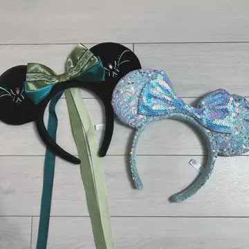 디즈니 머리띠 안나 스팽글