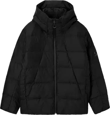 다운 자켓 러닝 워킹 남성용 경량 블랙 M 사이즈