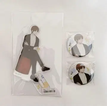 월드 트리거 니노미야 마사타카 마네키네코 아크릴 스탠드 캔뱃지 2개