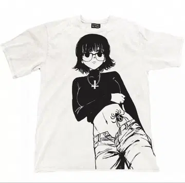 HUNTER x HUNTER 시즈쿠 환영여단 T셔츠 화이트 M사이즈