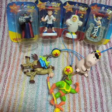 초레어 토이 스토리 미니어처 묶음 판매 앤디 알즈토이반 7세트