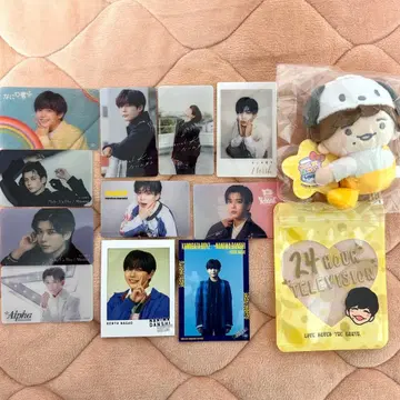 나니와단시 나가오 켄토 트레이딩 카드 산리오 클립 마스코트 지퍼 백 세트