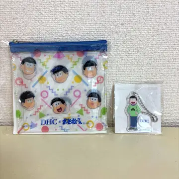 DHC x 오소마츠 6쌍둥이 미니 파우치 & 아크릴 키링
